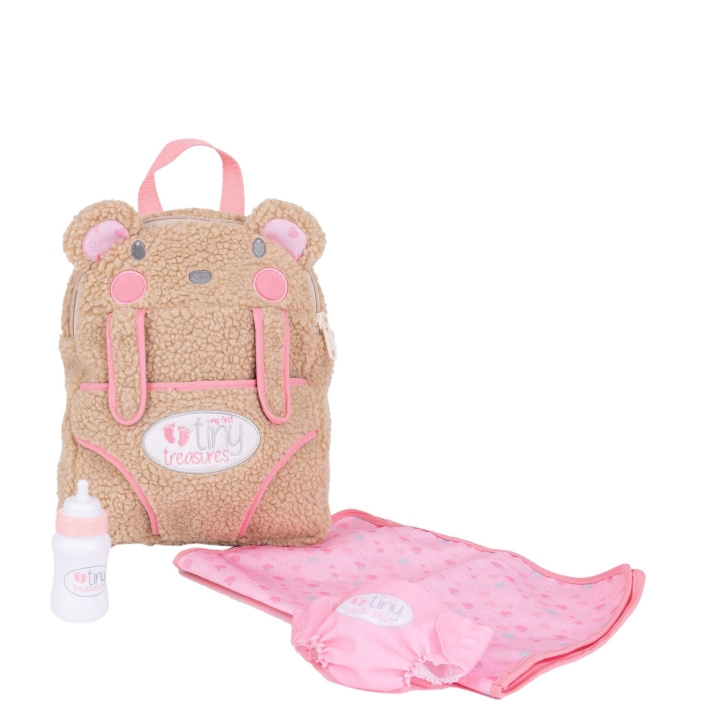 Tiny Treasure S - Bear Hug stelleveske med stelleutstyr (30557) i gruppen LEKER, BARN OG BABY / Babyprodukter / Omsorg og hygiene hos TP E-commerce Nordic AB (D14978)