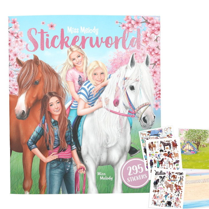 Miss Melody Stickerworld ( 0413028 ) i gruppen LEKER, BARN OG BABY / Leker / Håndtverk hos TP E-commerce Nordic AB (D14983)