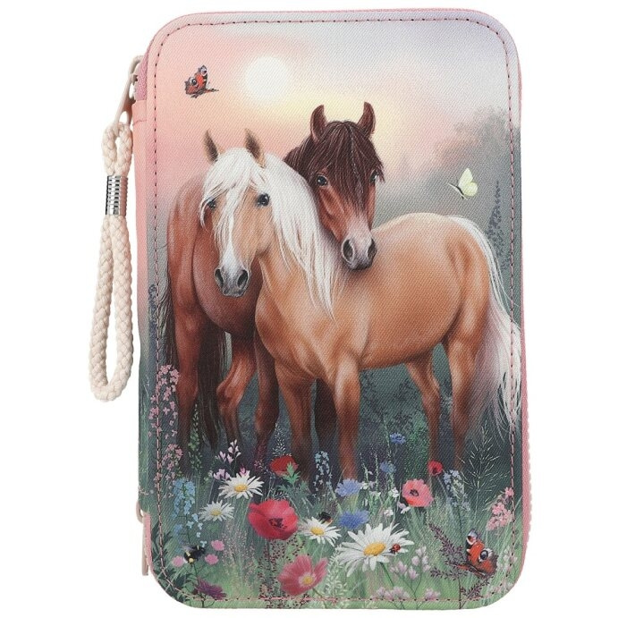 Miss Melody Trippel pennal FLOWERS ( 0412869 ) i gruppen LEKER, BARN OG BABY / Leker / Penal hos TP E-commerce Nordic AB (D14993)