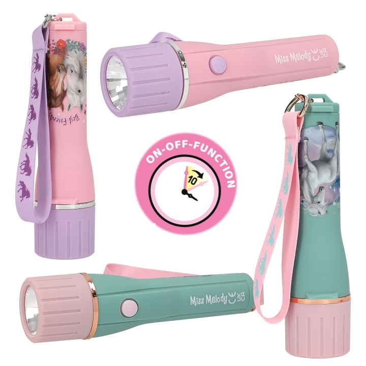 Miss Melody Lommelykt med timer i gruppen SPORT, FRITID & HOBBY / Lommelykter og hodelykter / Lommelykter hos TP E-commerce Nordic AB (D14998)
