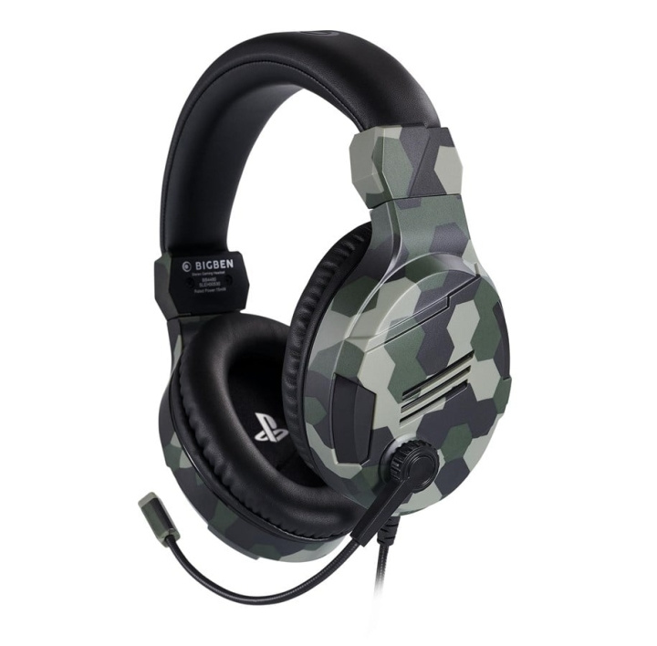 NACON PS4 Gaming Headset V3 - Grønt - Hodesett - Sony i gruppen Elektronikk / TV-spill & tilbehør / Sony PlayStation 4 hos TP E-commerce Nordic AB (D15017)