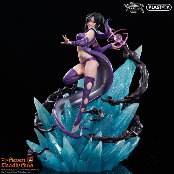 Plastoy MERLIN - STATUE AV DE SYV DØDSSYNDER i gruppen SPORT, FRITID & HOBBY / Morsomme produkter / Samlerobjekter hos TP E-commerce Nordic AB (D15037)