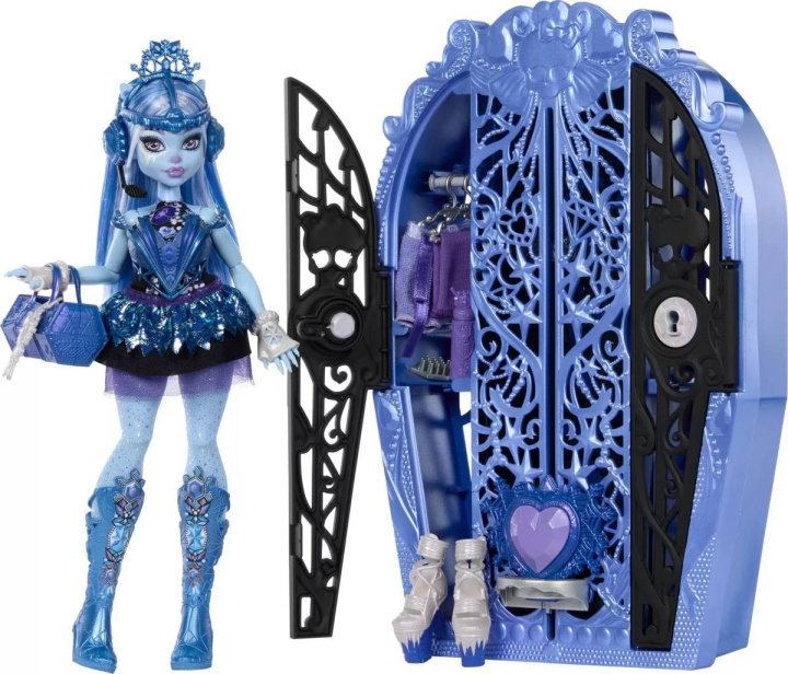 Monster High Skulltimate Series 4 - Abbey (HXH87) i gruppen LEKER, BARN OG BABY / Leker / Dukker & tilbehør hos TP E-commerce Nordic AB (D15055)