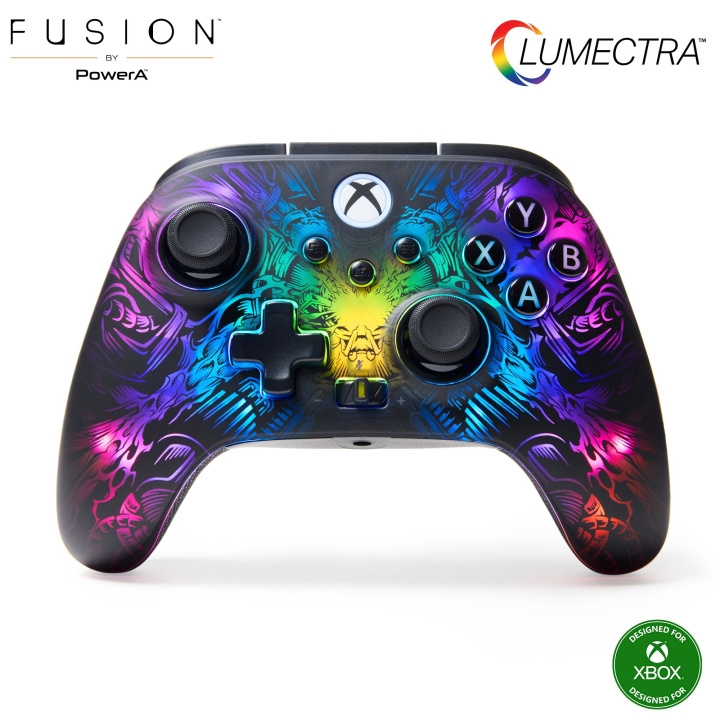 PowerA Fusion Pro trådløs kontroller med Lumectra (Xbox Series X - S) i gruppen Elektronikk / TV-spill & tilbehør / Xbox Series X hos TP E-commerce Nordic AB (D15075)