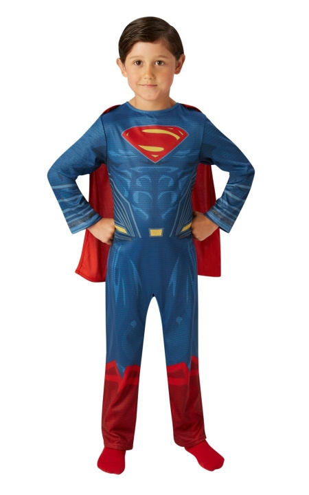 Rubies DC Comics-kostyme - Supermann (128 cm) i gruppen LEKER, BARN OG BABY / Leker / Masker og kostymer hos TP E-commerce Nordic AB (D15076)