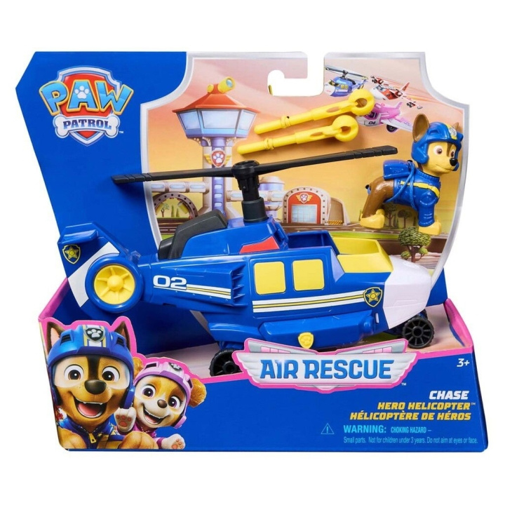 Paw Patrol Kjøretøy med luftredningstema - Chase - (6071173) i gruppen LEKER, BARN OG BABY / Leker / Lekesett hos TP E-commerce Nordic AB (D15103)
