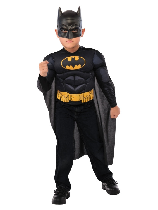 Rubies Batman muskeltopp med kappe og maske (G34095OS000) i gruppen LEKER, BARN OG BABY / Leker / Masker og kostymer hos TP E-commerce Nordic AB (D15111)