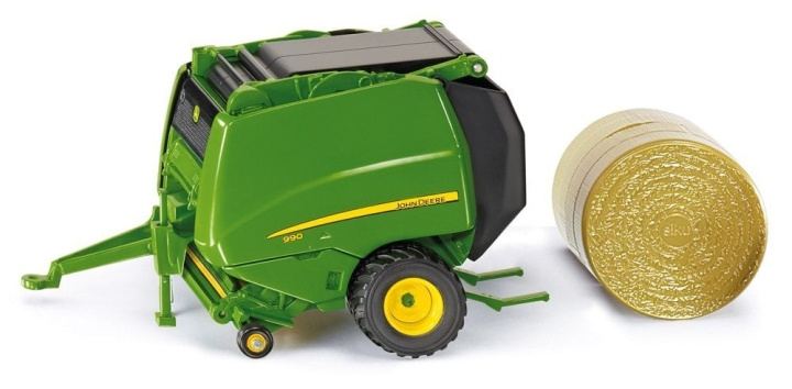 SIKU 1:32 John Deere rundballepresser (313-2465) i gruppen LEKER, BARN OG BABY / Leker / Lekebiler hos TP E-commerce Nordic AB (D15130)
