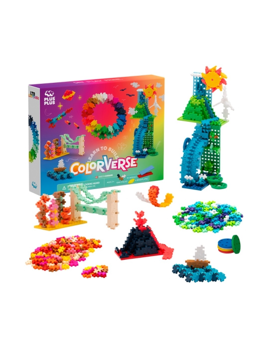 Plus Plus Lær å bygge Colorverse Supersett - (3972) i gruppen LEKER, BARN OG BABY / Leker / Lekesett hos TP E-commerce Nordic AB (D15144)