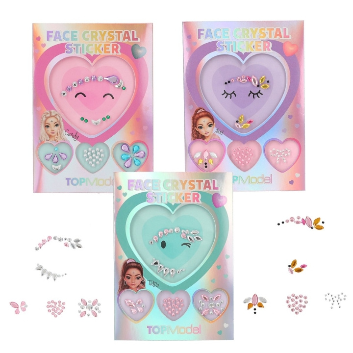 TOPModel Ansiktskrystallklistremerke BEAUTY and ME ( 0413254 ) i gruppen LEKER, BARN OG BABY / Leker / Håndtverk hos TP E-commerce Nordic AB (D15194)