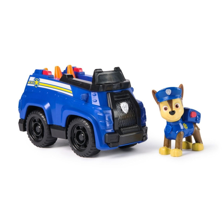 Paw Patrol Grunnleggende kjøretøy 2.0 - Chase (6071210) i gruppen LEKER, BARN OG BABY / Leker / Lekebiler hos TP E-commerce Nordic AB (D15213)