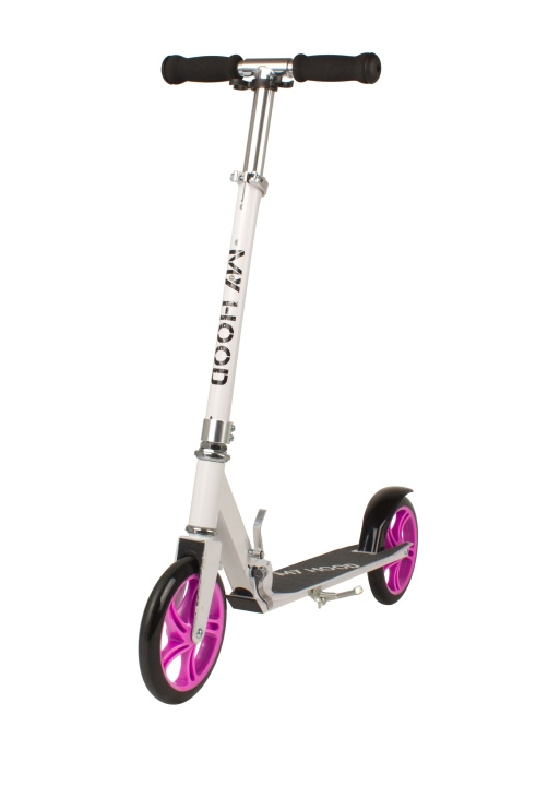 My Hood Sparkesykkel 200 - Rosa (505159) i gruppen LEKER, BARN OG BABY / Uteleker / Sykler & sparkesykler hos TP E-commerce Nordic AB (D15224)