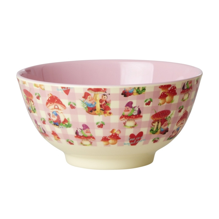 RICE Melaminskål Therapy Gnome Print i gruppen HJEM, HUS OG HAGE / Kjøkkenutstyr / Annet kjøkkenutstyr hos TP E-commerce Nordic AB (D15242)