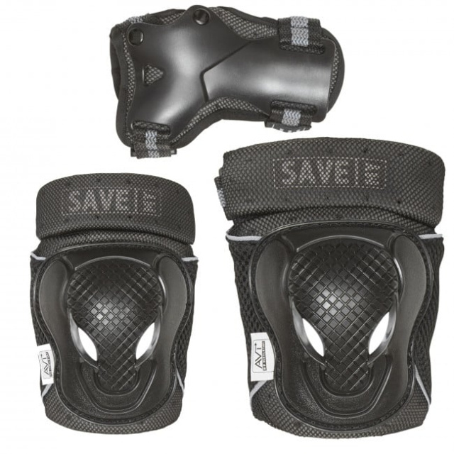 Save my Bones Sikkerhetssett - Svart XL (401020-xl) i gruppen SPORT, FRITID & HOBBY / Sportsutstyr / Sykkeltilbehør / Annet sykkeltilbehør hos TP E-commerce Nordic AB (D15244)