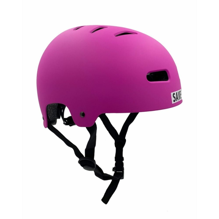 Save my Brain Hjelm NXT - Cerise S (54-56 cm) (108830-S) i gruppen SPORT, FRITID & HOBBY / Sportsutstyr / Sykkeltilbehør / Hjelmer hos TP E-commerce Nordic AB (D15254)