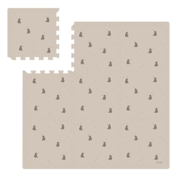 That\'s Mine Alva Foam Play Mat Bees & Bears i gruppen LEKER, BARN OG BABY / Babyprodukter / Bad hos TP E-commerce Nordic AB (D15270)