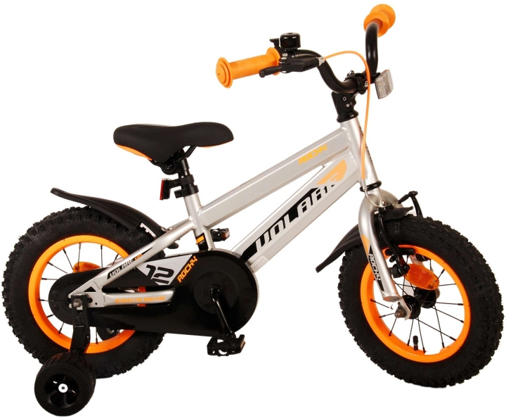 Volare Barnesykkel 12 - Rocky Grey (21133) i gruppen LEKER, BARN OG BABY / Uteleker / Sykler & sparkesykler hos TP E-commerce Nordic AB (D15277)
