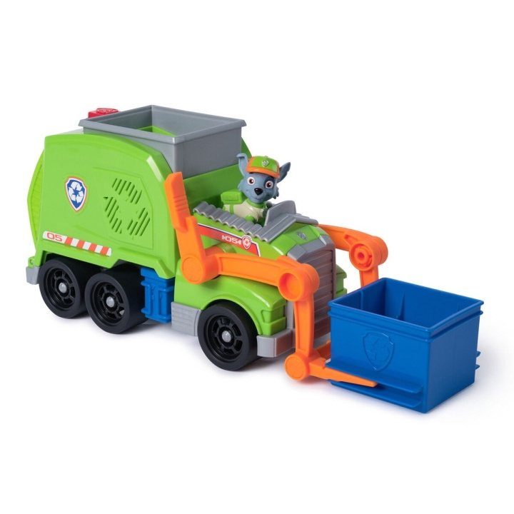 Paw Patrol Rocky Crush N\' Roll Resirkuleringslastebil - (6071248) i gruppen LEKER, BARN OG BABY / Leker / Lekebiler hos TP E-commerce Nordic AB (D15327)