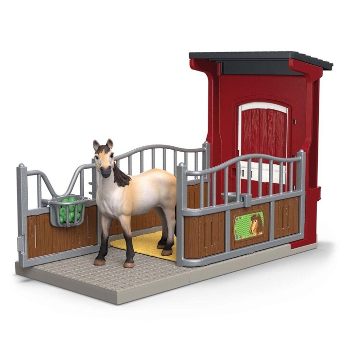 Schleich Ponniboks med mustanghoppe - (42724) i gruppen LEKER, BARN OG BABY / Leker / Lekesett hos TP E-commerce Nordic AB (D15328)