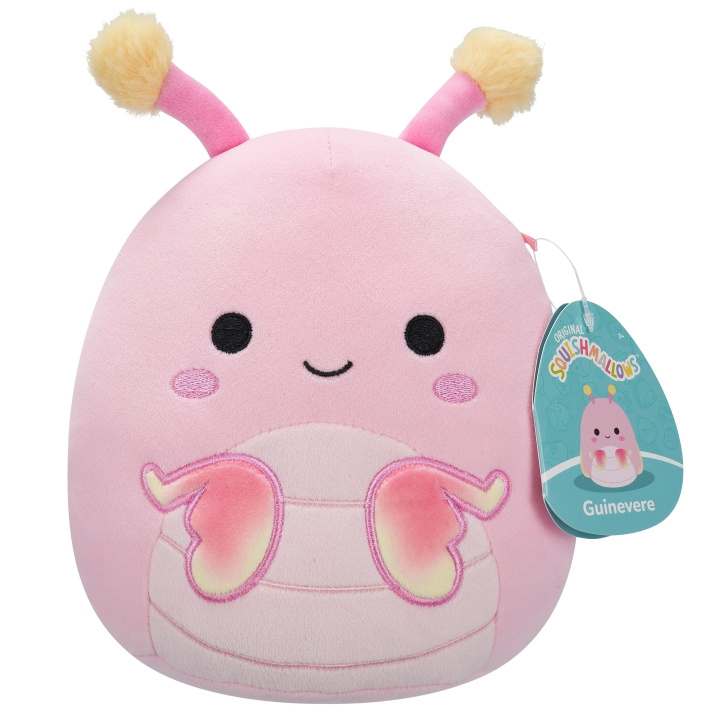 Squishmallows 19 cm plysj P22 - Guinevere orkidemaneten i gruppen LEKER, BARN OG BABY / Babyleker (0-3 år) / Kosedyr hos TP E-commerce Nordic AB (D15360)