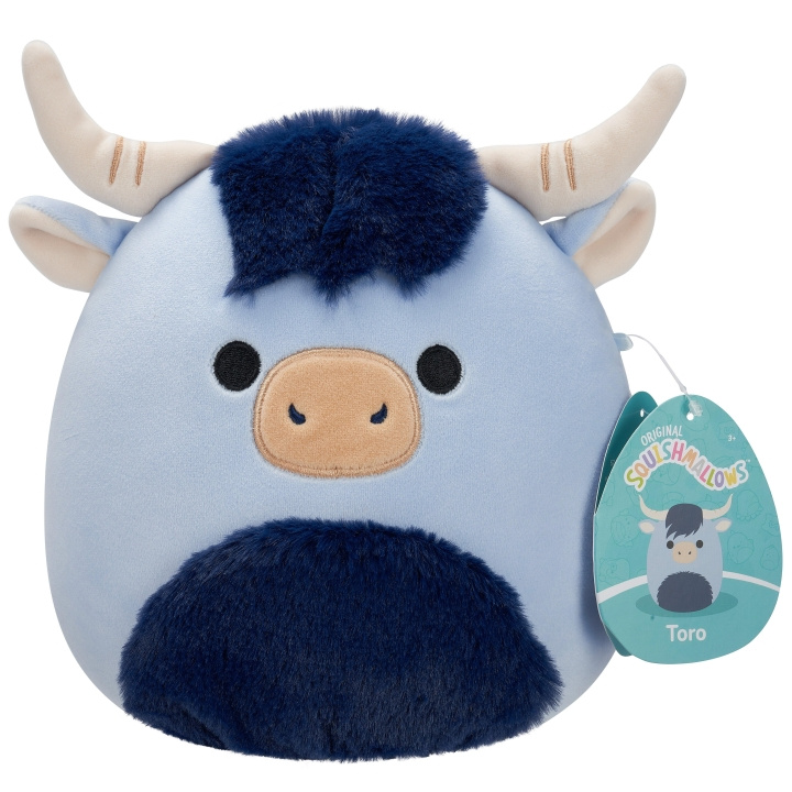 Squishmallows 19 cm plysj P22 - Toro Highland Cow i gruppen LEKER, BARN OG BABY / Babyleker (0-3 år) / Kosedyr hos TP E-commerce Nordic AB (D15385)