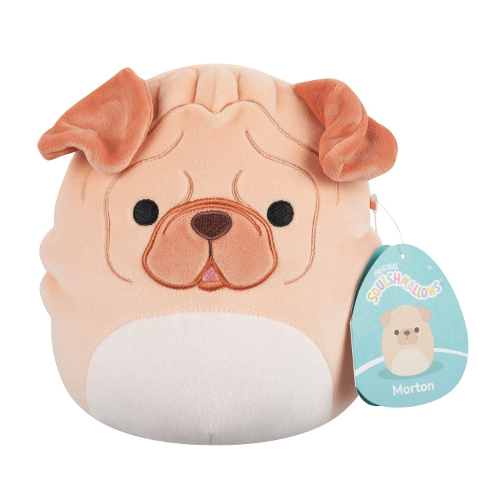 Squishmallows 19 cm Plysj P22 - Morton Sharpei i gruppen LEKER, BARN OG BABY / Babyleker (0-3 år) / Kosedyr hos TP E-commerce Nordic AB (D15388)