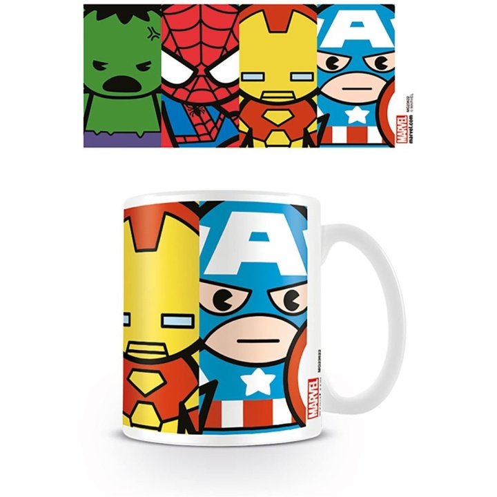 Pyramid International MARVEL KAWAII (AVENGERS) KRUS i gruppen SPORT, FRITID & HOBBY / Morsomme produkter / Samlerobjekter hos TP E-commerce Nordic AB (D15463)