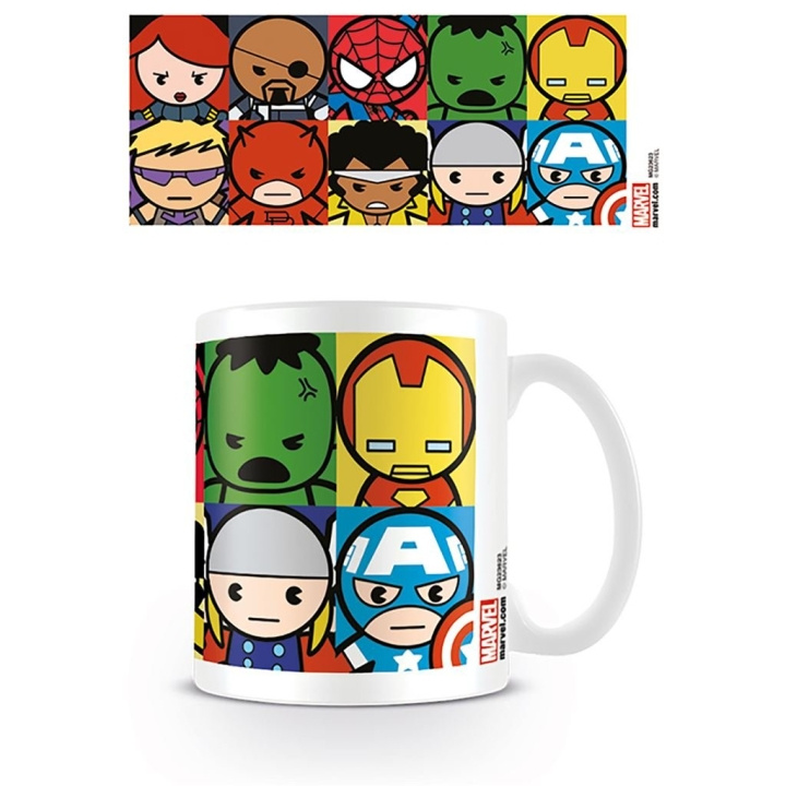 Pyramid International MARVEL KAWAII (KARAKTERER) KRUS i gruppen SPORT, FRITID & HOBBY / Morsomme produkter / Kopper hos TP E-commerce Nordic AB (D15465)