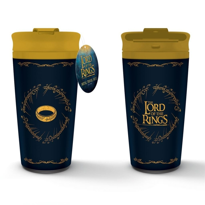 Pyramid International RINGENES HERRE (RINGEN) 16 OZ/450 ML REISEKRUS I METALL i gruppen SPORT, FRITID & HOBBY / Morsomme produkter / Kopper hos TP E-commerce Nordic AB (D15466)