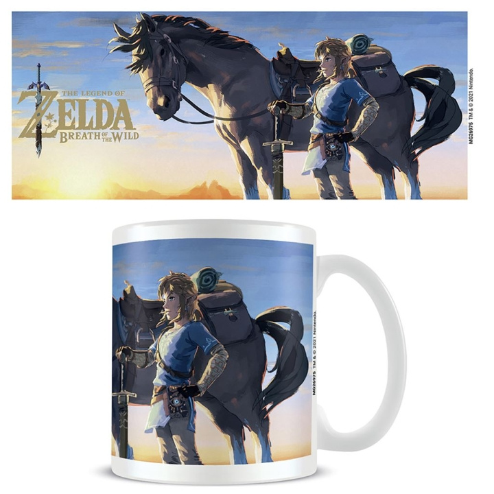 Pyramid International LEGENDEN OM ZELDA: BREATH OF THE WILD (HEST) KRUS i gruppen SPORT, FRITID & HOBBY / Morsomme produkter / Kopper hos TP E-commerce Nordic AB (D15472)