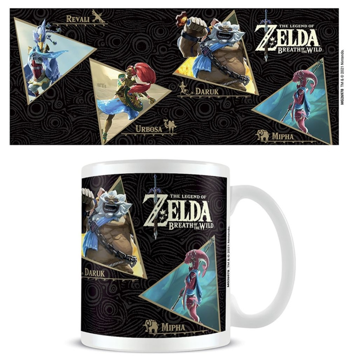 Pyramid International THE LEGEND OF ZELDA: BREATH OF THE WILD (CHAMPIONS) KRUS i gruppen SPORT, FRITID & HOBBY / Morsomme produkter / Kopper hos TP E-commerce Nordic AB (D15474)