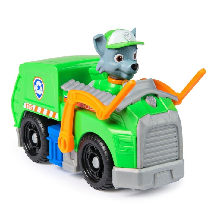 Paw Patrol Grunnleggende kjøretøy 2.0 - Rocky (6071213) i gruppen LEKER, BARN OG BABY / Leker / Lekebiler hos TP E-commerce Nordic AB (D15554)