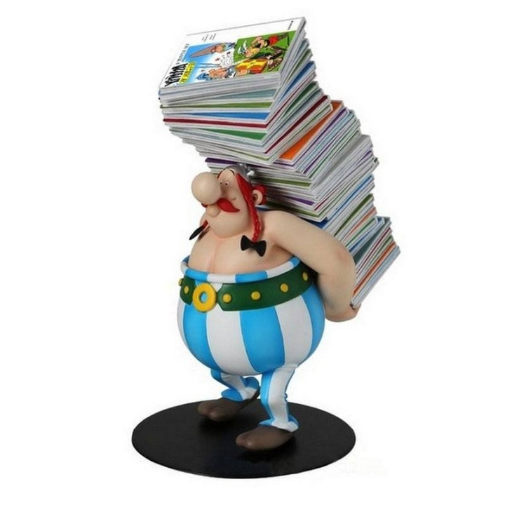 Plastoy OBELIX SAMLEFIGUR MED HAUG AV TEGNESERIER i gruppen SPORT, FRITID & HOBBY / Morsomme produkter / Samlerobjekter hos TP E-commerce Nordic AB (D15579)