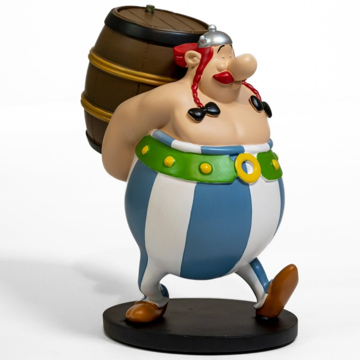 Plastoy OBELIX OG TØNNEN HANS SAMLERFIGUR i gruppen SPORT, FRITID & HOBBY / Morsomme produkter / Samlerobjekter hos TP E-commerce Nordic AB (D15580)