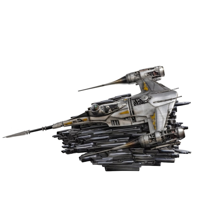 Star Wars Star War - Mandos N-1 Starfighter Statue Demi Scale 1/20 i gruppen SPORT, FRITID & HOBBY / Morsomme produkter / Samlerobjekter hos TP E-commerce Nordic AB (D15589)