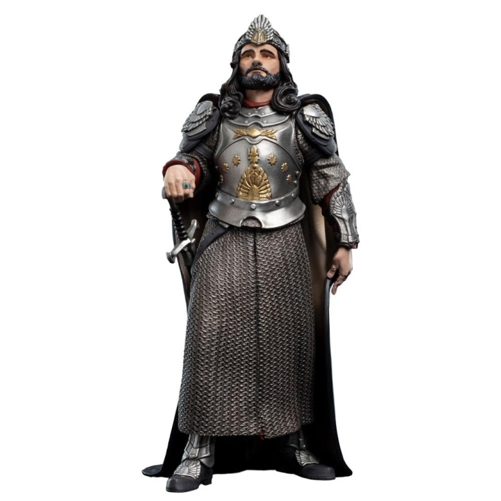 Weta Workshop Ringenes herre-trilogien - Kong Aragorn Figur Mini Epics i gruppen SPORT, FRITID & HOBBY / Morsomme produkter / Samlerobjekter hos TP E-commerce Nordic AB (D15592)