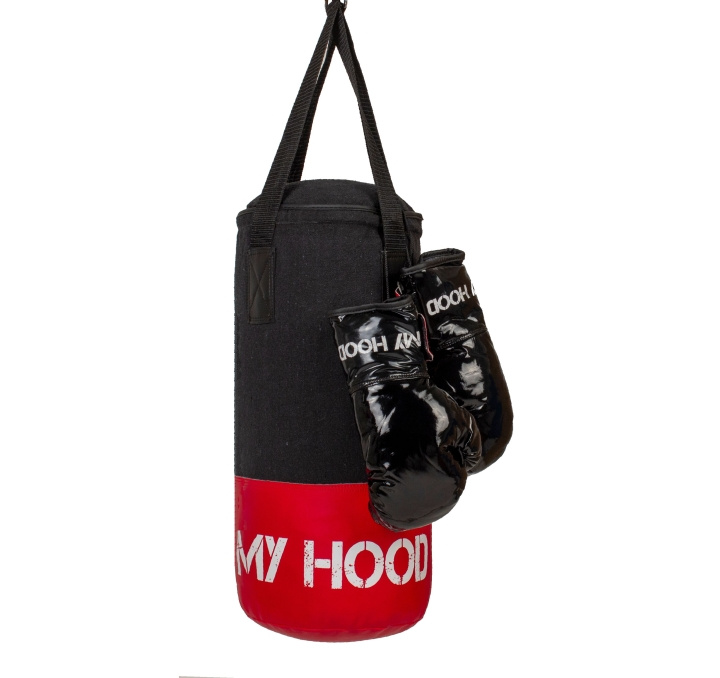 My Hood Boksesekk med hansker 4 kg, 4-10 år (201042) i gruppen LEKER, BARN OG BABY / Uteleker / Sport & spill hos TP E-commerce Nordic AB (D15597)