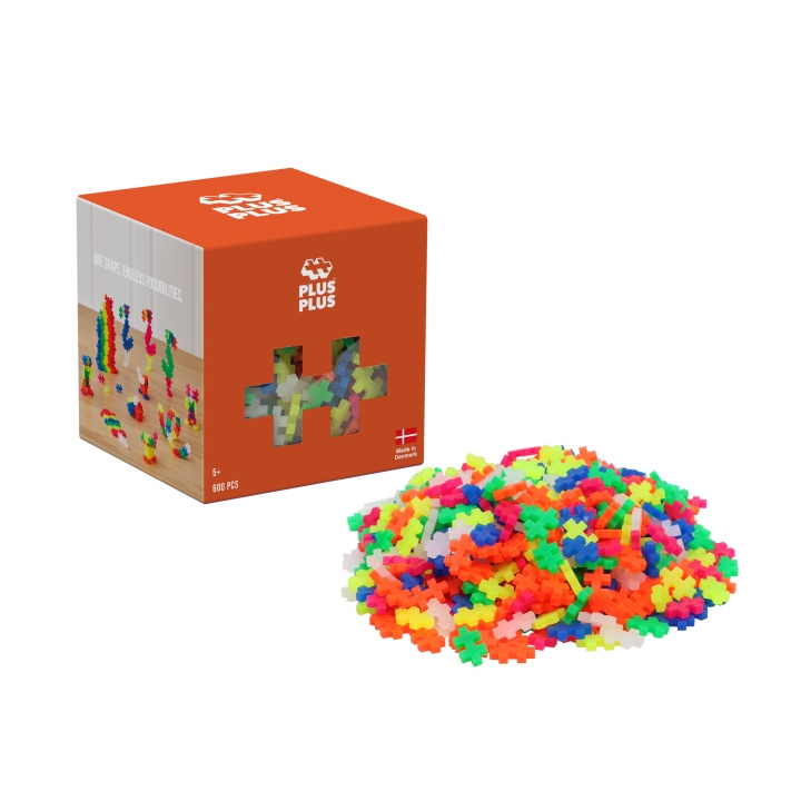 Plus Plus Mini Neon 600 stk - (3311) i gruppen LEKER, BARN OG BABY / Leker / Byggeleker / Byggeklosser hos TP E-commerce Nordic AB (D15604)