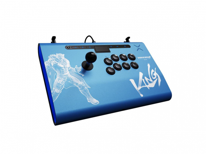 PDP Gaming Victrix Pro FS Arcade Fight Stick Tekken 8 King i gruppen Datautstyr / GAMING / Gaming-tilbehør hos TP E-commerce Nordic AB (D15610)
