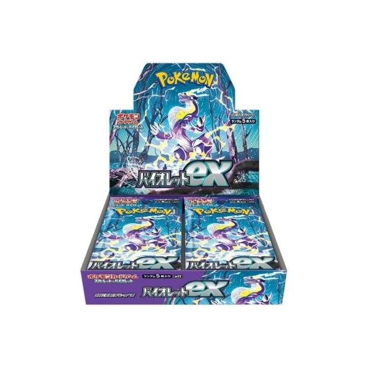 Pokémon Violet EX Booster Box (JP) i gruppen LEKER, BARN OG BABY / Spill / Kortspill hos TP E-commerce Nordic AB (D15631)