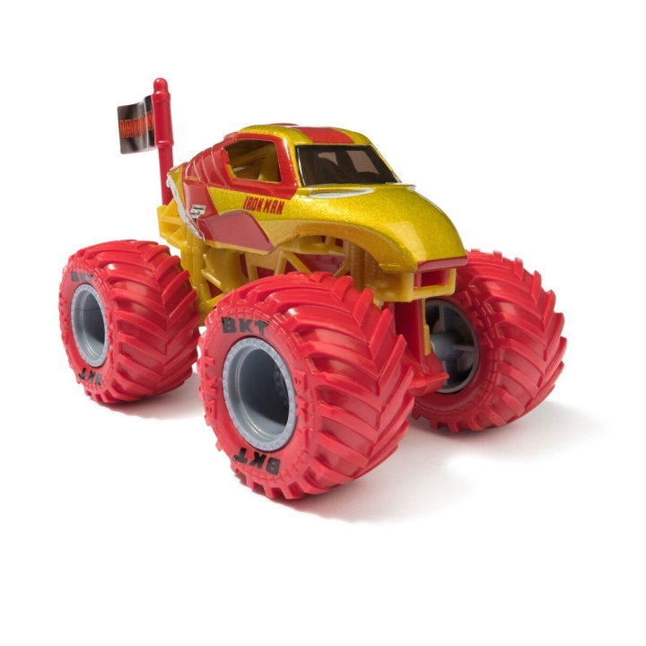 Monster Jam 1:64 Marvel Single Packs - Iron Man i gruppen LEKER, BARN OG BABY / Leker / Lekebiler hos TP E-commerce Nordic AB (D15642)