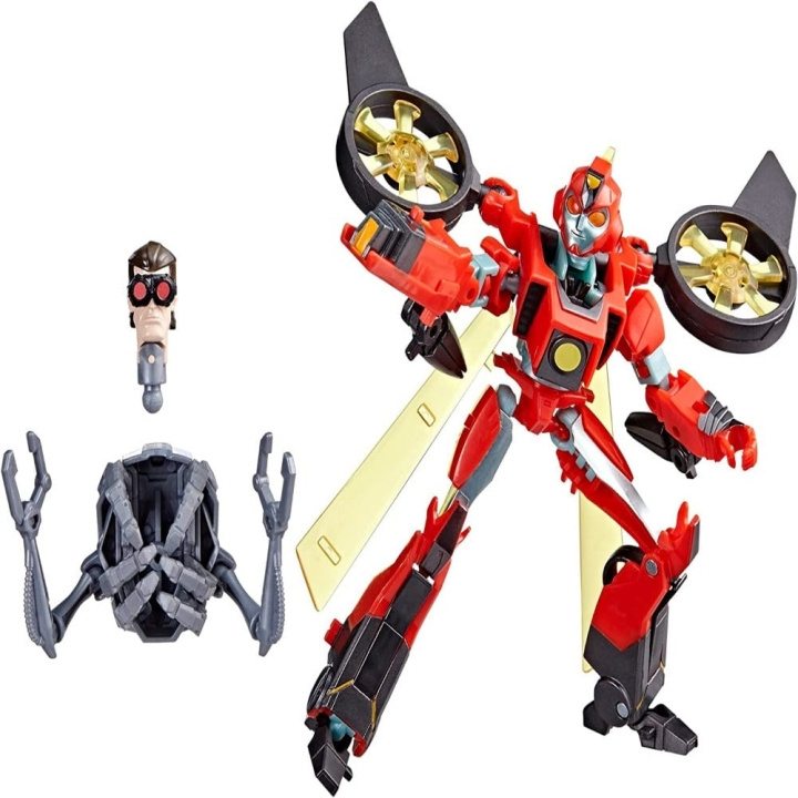 Transformers Earthspark Deluxe-klasse - Terran Twitch i gruppen LEKER, BARN OG BABY / Leker / Figurer, miniatyrer og tilbehør hos TP E-commerce Nordic AB (D15650)