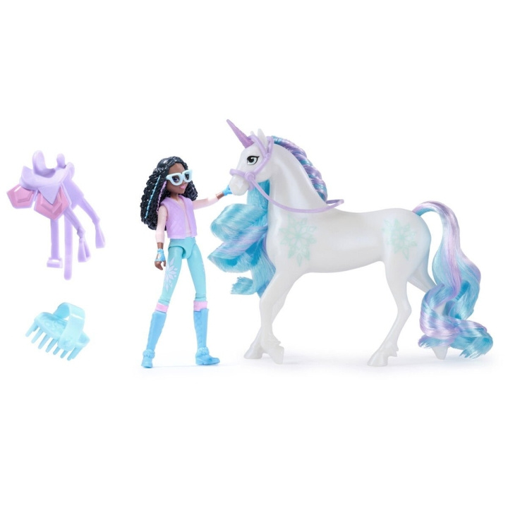 Unicorn Academy Dukke & enhjørning - Layla & Glacier (6066849) i gruppen LEKER, BARN OG BABY / Leker / Dukker & tilbehør hos TP E-commerce Nordic AB (D15696)