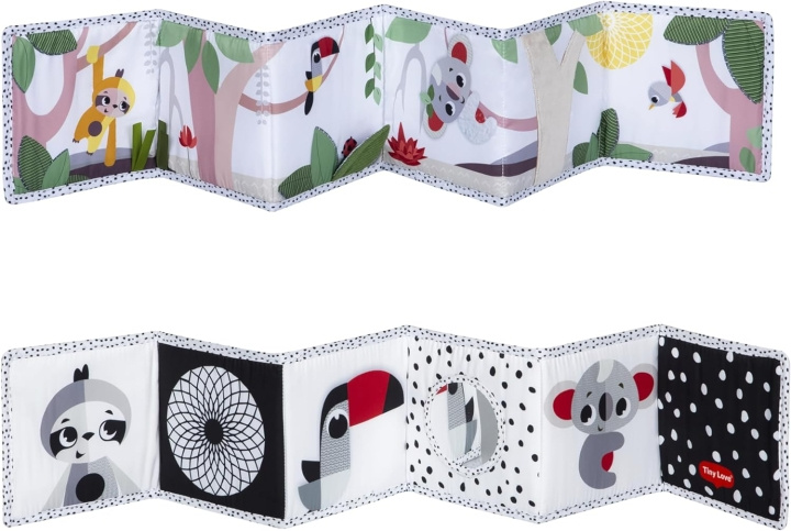 Tiny Love Dobbeltsidig bok Boho Chic - (3333160174) i gruppen LEKER, BARN OG BABY / Babyleker (0-3 år) / Aktivitetsleker hos TP E-commerce Nordic AB (D15716)