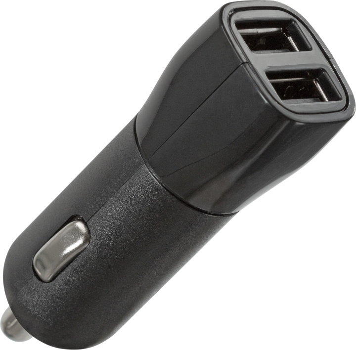 Wave billader, med to USB-kontakter, 3,1 A i gruppen SMARTTELEFON & NETTBRETT / Ladere og Kabler / Billader / Billader USB hos TP E-commerce Nordic AB (D15846)