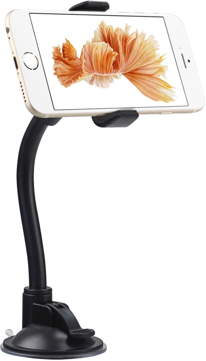 FoneKit Frontruteholder med svanehals i gruppen Bil / Bilholder / Bilholdere smarttelefon hos TP E-commerce Nordic AB (D15851)