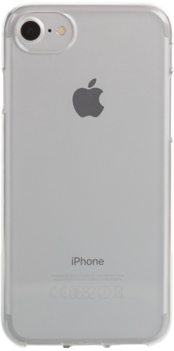 Wave silikondeksel for iPhone 6 / 6s / 7 / 8 / SE, gjennomsiktig i gruppen SMARTTELEFON & NETTBRETT / Mobilbeskyttelse / Apple / iPhone 8 / Skjermbeskyttelse hos TP E-commerce Nordic AB (D15857)