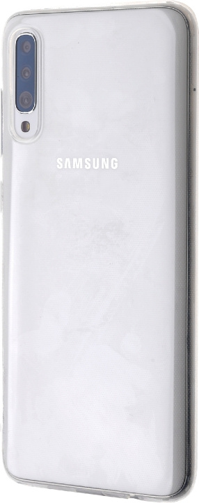 Wave silikonbeskyttelse, Samsung Galaxy A70, gjennomsiktig i gruppen SMARTTELEFON & NETTBRETT / Mobilbeskyttelse / Samsung hos TP E-commerce Nordic AB (D15889)