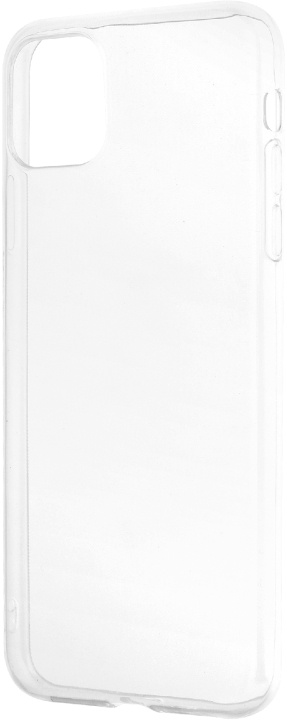 Wave silikondeksel, iPhone 11, gjennomsiktig i gruppen SMARTTELEFON & NETTBRETT / Mobilbeskyttelse / Apple / iPhone 11 / Deksel hos TP E-commerce Nordic AB (D15895)