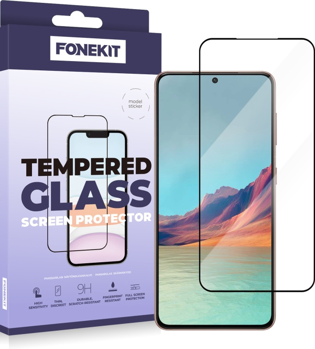 FoneKit Heldeksel, Samsung Galaxy S22 / S23, svart i gruppen SMARTTELEFON & NETTBRETT / Mobilbeskyttelse / Samsung hos TP E-commerce Nordic AB (D16038)
